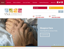 Tablet Screenshot of connecticuthomecare.org